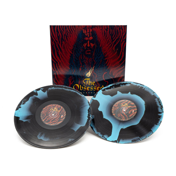 EURO / UK ORDERS: THE OBSESSED "Incarnate Ultimate Edition" Gatefold 2LP on Blue & Black Color Merge Vinyl