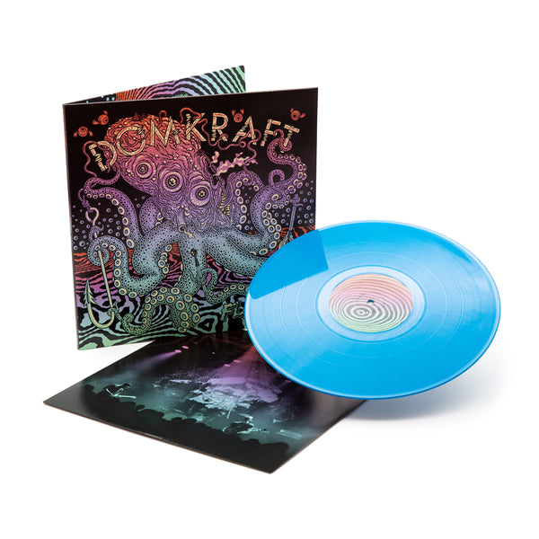 EURO / UK ORDERS:  DOMKRAFT "Flood" Gatefold LP on Brilliant Blue Vinyl