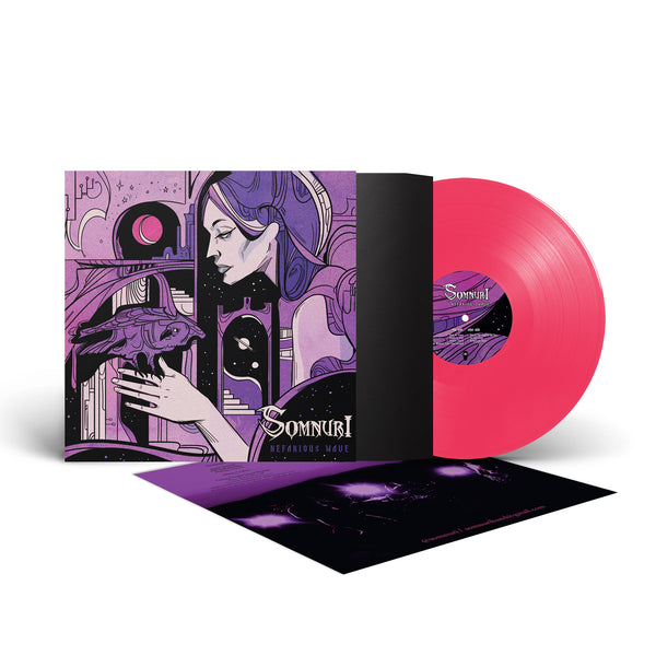 EURO / UK ORDERS:  SOMNURI "Nefarious Wave" Worldwide Edition Magenta Vinyl LP