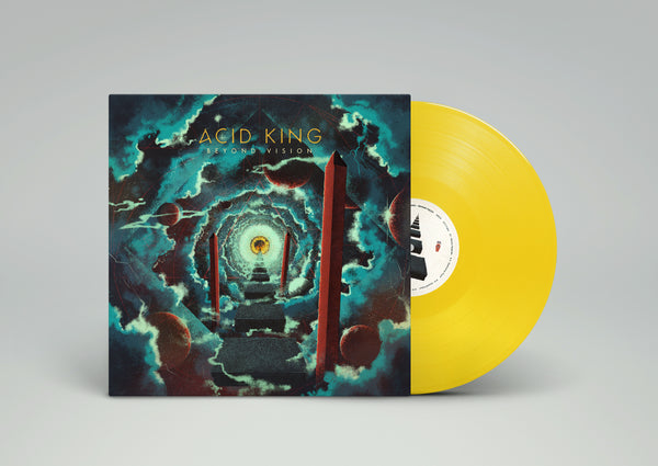 EURO / UK ORDERS: Acid King - Beyond Vision Worldwide Edition Transparent Yellow Vinyl LP