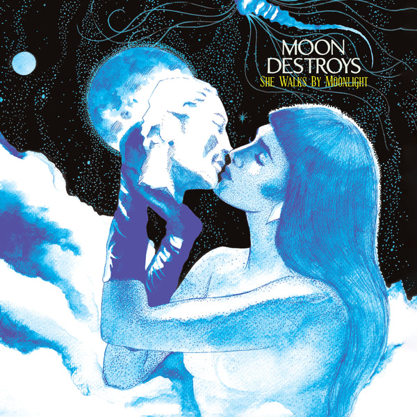EURO / UK PREORDERS: MOON DESTROYS - She Walks By Moonlight Deluxe Vinyl Editions