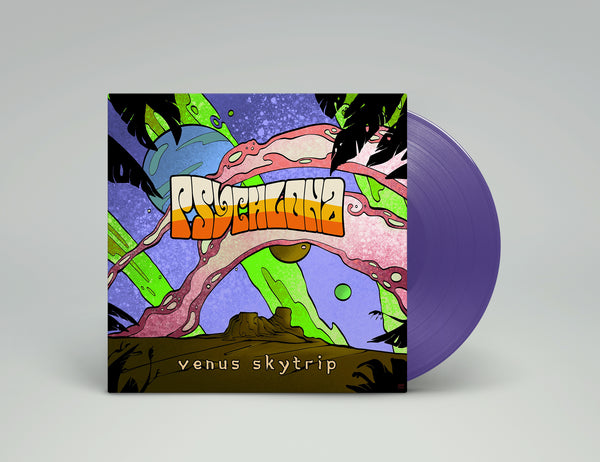 EURO / UK ORDERS:  Psychlona - Venus Skytrip Purple Vinyl Gatefold LP