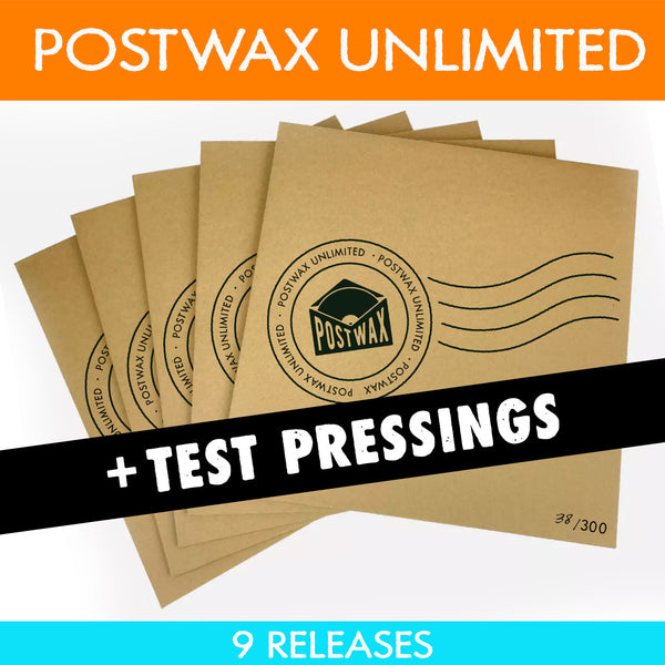 PostWax Unlimited 9 Release Subscription + Test Pressings