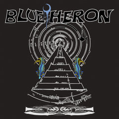 EURO / UK ORDERS:  BLUE HERON "Black Blood of the Earth" Translucent Blue 7-inch