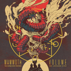 US ORDERS:  Mammoth Volume - The Cursed Who Perform The Larvagod Rites Worldwide Edition Dark Red LP