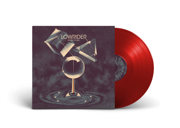 EURO / UK ORDERS:  LOWRIDER "Refractions" Translucent Red Vinyl Worldwide Edition LP