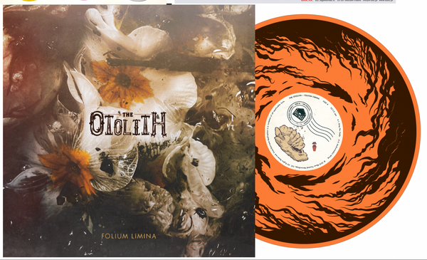US ORDERS:  THE OTOLITH - Folium Limina Worldwide Edition Orange Vinyl 2xLP with Screen-Printed Side D